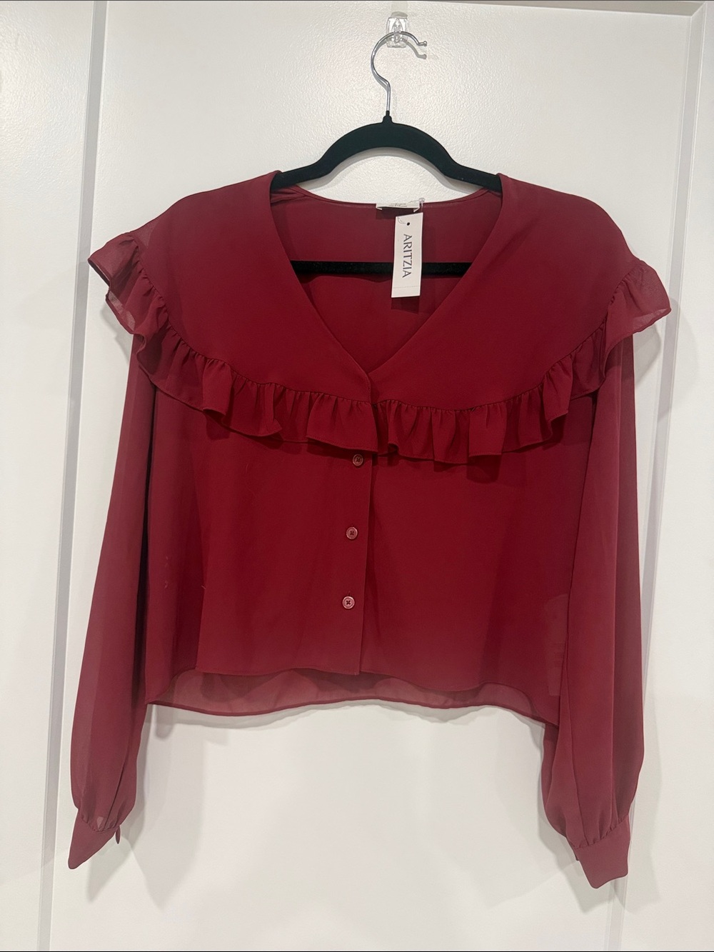 NWT Aritzia Gaston Blouse 2XS